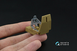  Ka-50 (black panels) 3D-Printed & coloured Interior on decal paper (Italeri) (with 3D-printed resin parts)