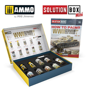 SOLUTION BOX MINI 19 - WWII German D.A.K. Vehicles (Ammo Mig)