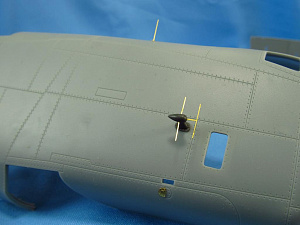 Additions (3D resin printing) 1/32 Consolidated B-24D/B-24J Liberator exterior (designed to be used with Hobby Boss kits) 