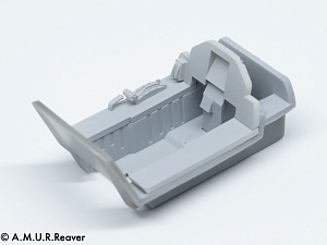 Additions (3D resin printing) 1/48 SEPECAT Jaguar Gr.1A Cab Upgrade Kit (A.M.U.R.Reaver) 