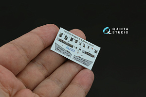 Mirage 2000C 3D-Printed & coloured Interior on decal paper (Dream Model)