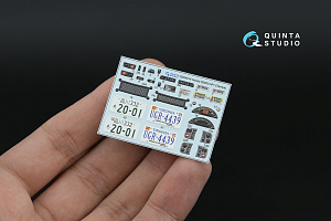 Honda S2000 AP1  3D-Printed & coloured Interior on decal paper (Tamiya) (with metal sticker parts)