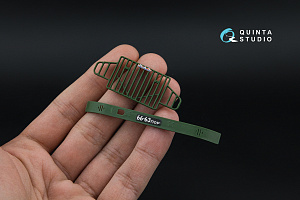 KrAZ-255B 3D-Printed & coloured Interior on decal paper (Roden) (with 3D-printed resin parts) 