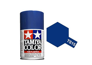 Spray paint TS-15 Blue (Tamiya) (100ml)