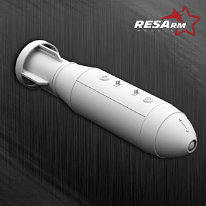Additions (3D resin printing) 1/48 ODAB-500 PM - Volumetric Detonating Aviation Bomb (RESArm)