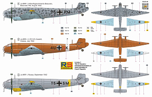 Model kit 1/72 Junkers Ju-86R 3 decal v. for Luftwaffe (RS Models)