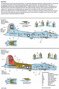 Decal 1/72 Boeing B-17G Flying Fortress (2) (Kits-World)