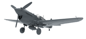 Model kit 1/48 Curtiss P-40E Warhawk (Royal Class Dual Combo)  (Eduard kits)