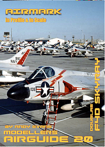 Aircraft books Douglas F4D Skyray by Andy Evans. In Profile & In Scale (Airmark)