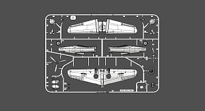 Model kit 1/72 Curtiss H-75 A1/A2 (Arma Hobby)