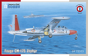 Model kit 1/72 Fouga CMK-175 Zéphyr (4x camo) (Special Hobby)