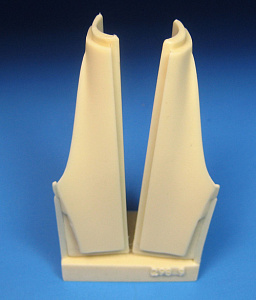 Additions (3D resin printing) 1/72 Rockwell B-1B Lancer Late Exhausts with Nacelle Correction