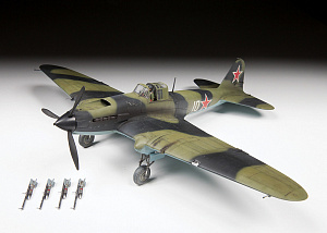 Model kit 1/48 Ilyushin Il-2 Stormovik (Zvezda)