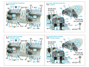 Eurofighter Typhoon Twin-seater (Powered-up Displays) 3D-Printed & coloured Interior on decal paper (Trumpeter) (Small version)