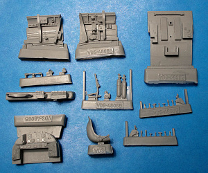 Additions (cast) 1/48 Reggiane Re.2002 Cockpit Set (ITA/TAM kit) (Vector) 