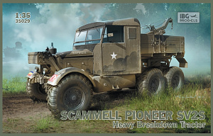 Model kit 1/35 Scammell Pioneer SV2S Heavy Breakdown Tractor (IBG Models)