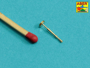 Aircraft detailing sets (brass) 1/35 Barrels for British Cruiser Tanks Mk.IIA, A10 Mk.IA and also Mk.I A9; 40mm 2pdr. + 2pcs. Besa MG (designed to be used with Gecko Models kits)