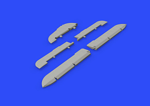 Additions (3D resin printing) 1/48 Focke-Wulf Fw-190A-5/Fw-90A-8 control surfaces early (designed to be used with Eduard kits) 