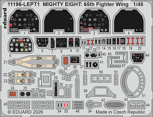 Model kit 1/48 MIGHTY EIGHT: 65th Fighter Wing (P-51D Mustang)  (Eduard kits)