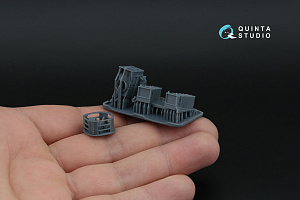 Tornado Gr.1 3D-Printed & coloured Interior on decal paper (Italeri) (Small version)(with 3D-printed resin parts)