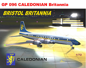 Model kit 1/72 Bristol Britannia Caledonian (Mach 2)
