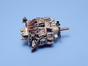 Additions (3D resin printing) 1/72 BMW-801D engine suitable for Dornier Do-217,Junkers Ju-88 ,Focke-Wulf Fw-190A-8 etc