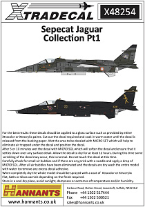 Decal 1/48 Sepecat Jaguar GR.1/GR.1A Part 1 (7) (Xtradecal)