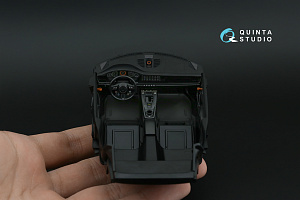 Porsche 911 GT3 RS (992) 3D-Printed & coloured Interior on decal paper (Tamiya) (small version)