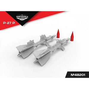 Additions (3D resin printing) 1/48 HIGHLY DETAILED MISSILE R-27 R (Temp Models)