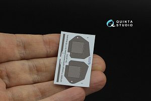 P-39 Airacobra Fuselage reinforcement plates (for all kits)
