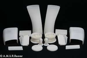 Additions 1/32 Air intakes for F-4J models for Tamiya (A.M.U.R.Reaver) 