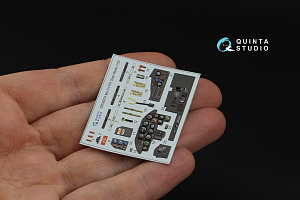 Me P.1101 3D-Printed & coloured Interior on decal paper (Das Werk)