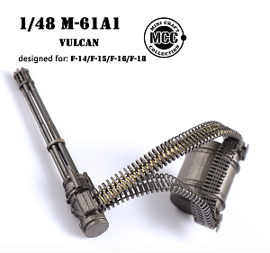 Additions (3D resin printing) 1/48 M61A1 Vulcan (MCC)