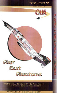 Decal 1/72 Phar East McDonnell F-4EJ Phantoms Part 2. (CAM)