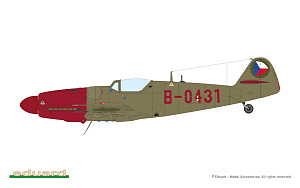 Model kit 1/48 Avia S-199 bubble canopy HYBRID edition kit (Eduard kits)
