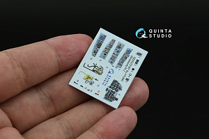 Su-17UM3 3D-Printed & coloured Interior on decal paper (Modelsvit) (with 3D-printed resin part)