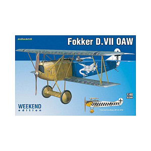Model kit 1/48  Fokker D.VII OAW (Weekend Edition) (Eduard kits)