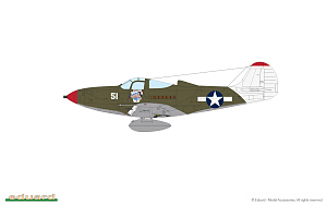 Model kit 1/48 Bell P-39N Airacobra The ProfiPACK (Eduard kits)