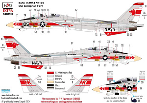 Decal 1/48 F-14A VF-1 Wolfpack (extended version) (HAD)