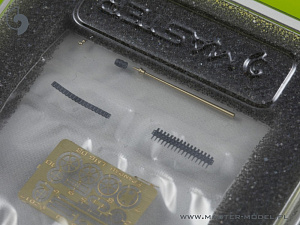 Aircraft detailing sets (brass) 1/32 German WW I machine gun Spandau LMG 08 (1pc) - with cooling jacket ver.3 