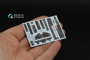 F-80C Shooting Star 3D-Printed & coloured Interior on decal paper (Czech Model/Special Hobby)