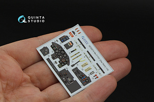 Me P.1101 3D-Printed & coloured Interior on decal paper (Das Werk)