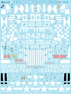 Decal 1/48 Grumman Hellcat (Furball Aero-Design)