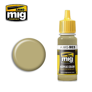 Acrylic paint DUNKELGELB LIGHT BASE (Ammo Mig) (17ml) 