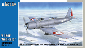 Model kit 1/48 V-156F Vindicator 'Aéronavale Service' (Special Hobby)