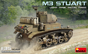 Model kit 1/35 M3 STUART LIGHT TANK (MiniArt)