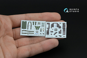 Jaguar Gr.1A 3D-Printed & coloured Interior on decal paper (Airfix)