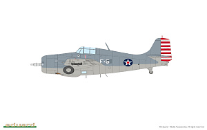 Model kit 1/48 MIDWAY DUAL COMBO F4F-3 and F4F-4 Wildcat (Eduard kits)