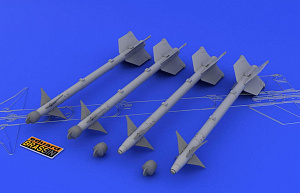 Additions (3D resin printing) 1/48 Grumman F-14A Tomcat Big Sin collection of 3 individual weapon sets