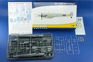 Model kit 1/48 Bf 110F Nachtjäger (Weekend Edit.) (Eduard kits)
